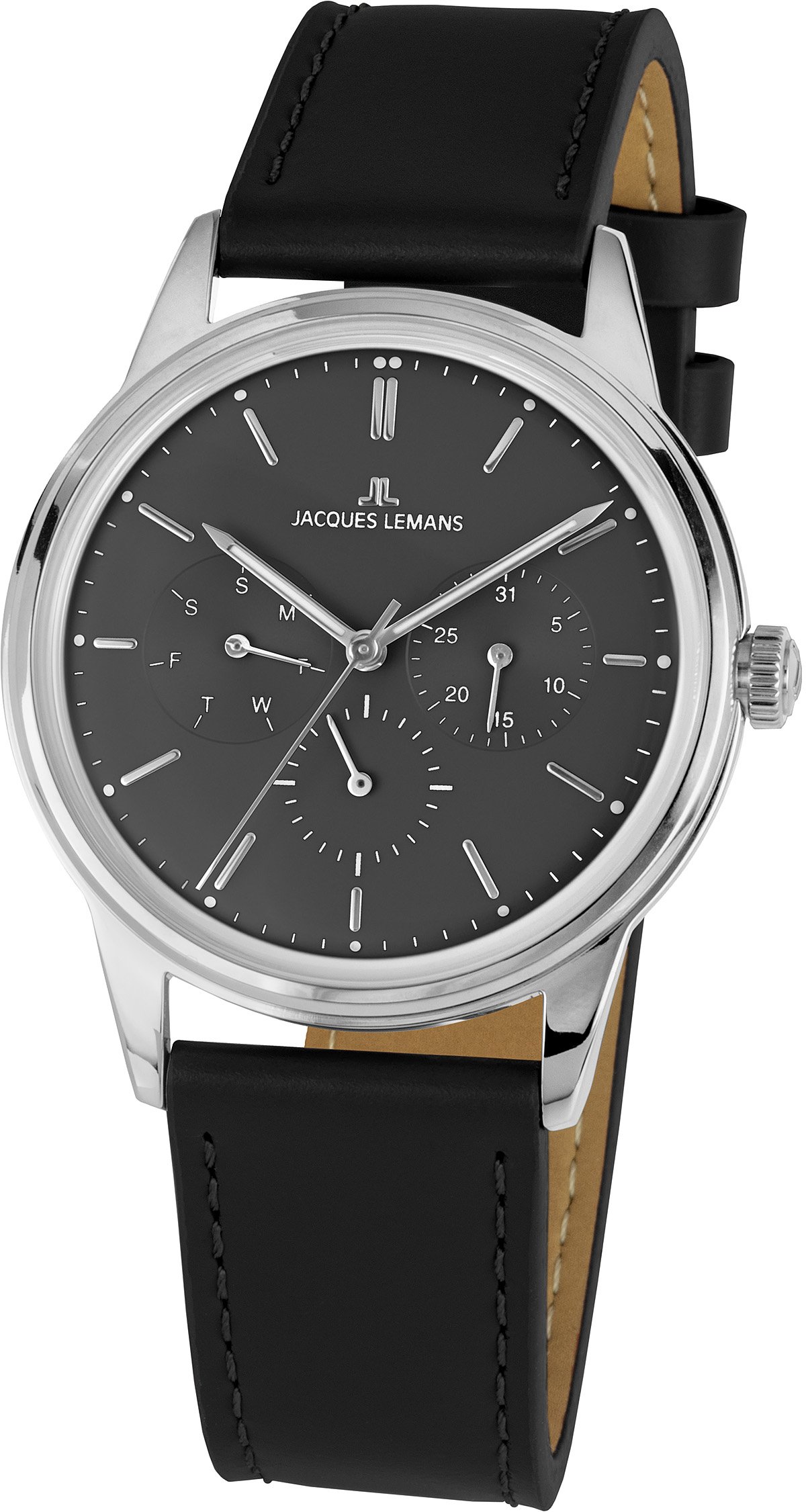 1-2061A, ремешки от России и часы JACQUES часы интернет-магазина наручные Lemans LEMANS — Jacques в официального